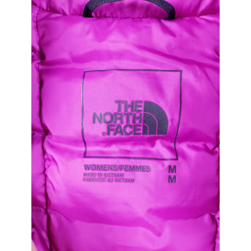 The North Face Aconcagua 3 Down Vest Purple Quilted Puffer Medium - Picture 10 of 10